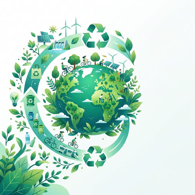 Sustainability and eco-friendly recycling